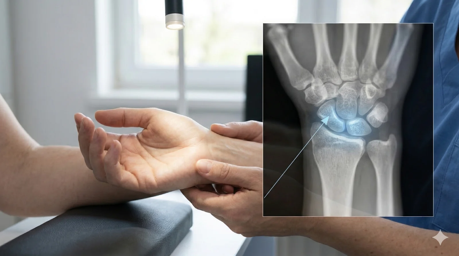 Ilustracja artykułu: Choroba Kienböcka – jałowa martwica kości księżycowatej i przewlekły ból nadgarstka | Poradnik | Dr n.med. Artur Soczka